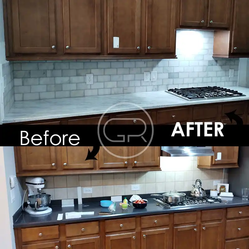 backsplash tile installation